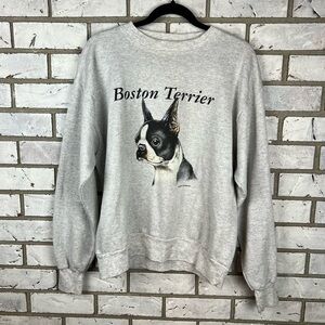 Vintage | Boston Terrier Crewneck
